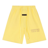 Essentials Fear Of God Shorts Yellow